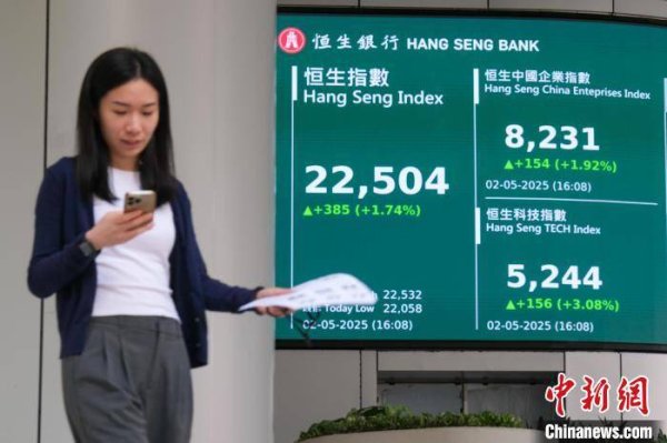益牛网 港股5月首个交易日上扬 科技股领涨